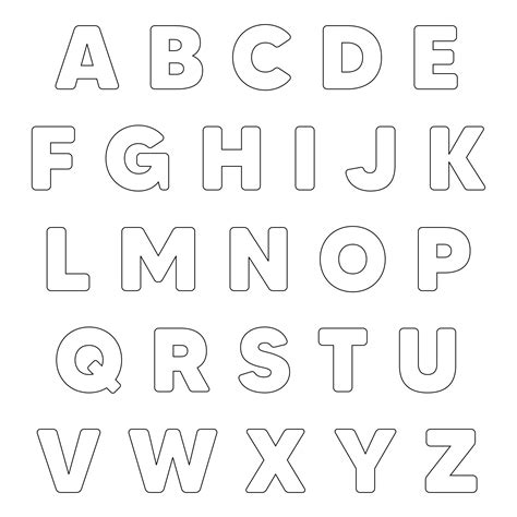 alfabet letters printen.